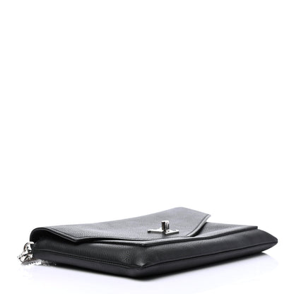 Louis Vuitton Soft Calfskin My Lockme Pochette Black 3 of 4