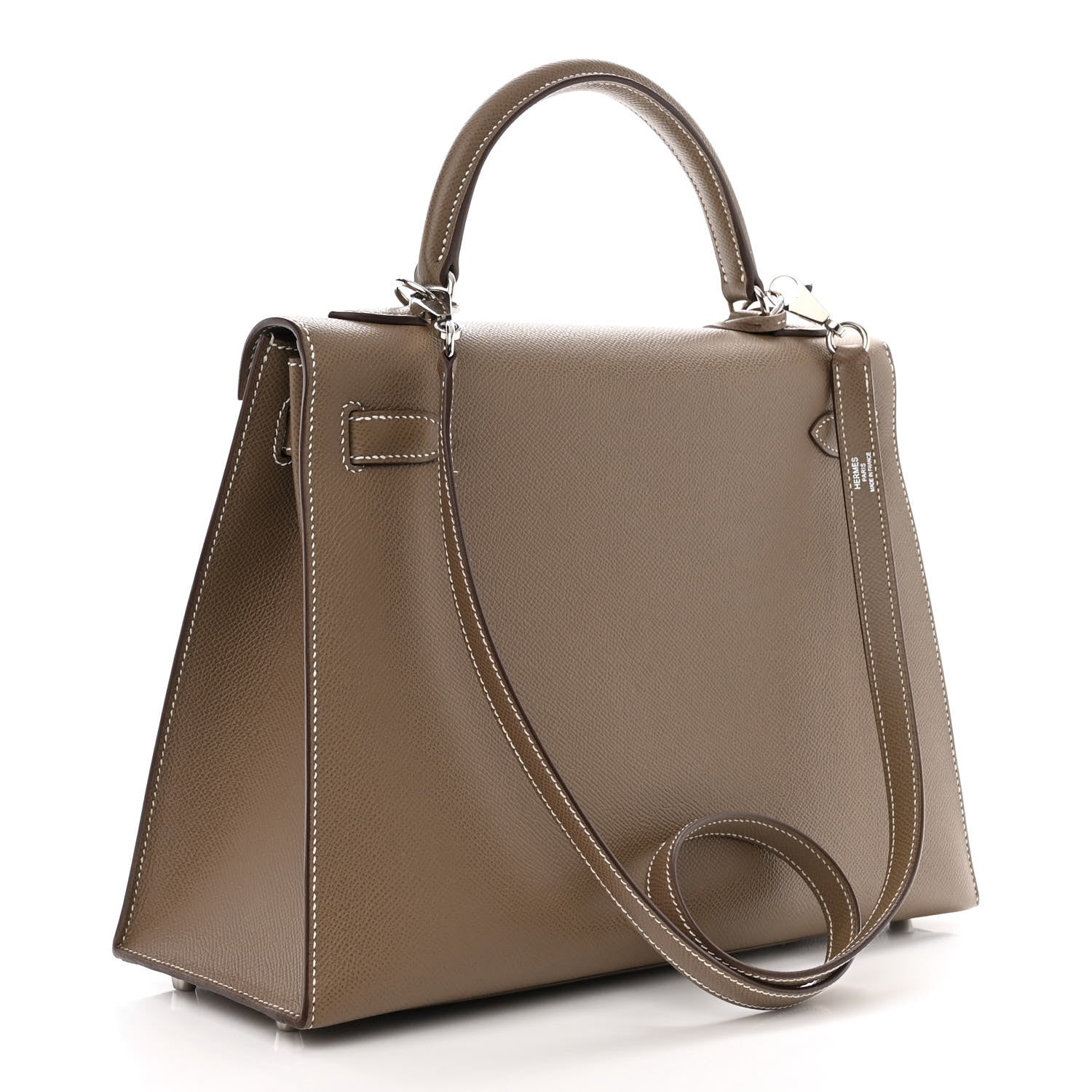 Hermes Epsom Kelly Sellier 32 Etoupe 3 of 10
