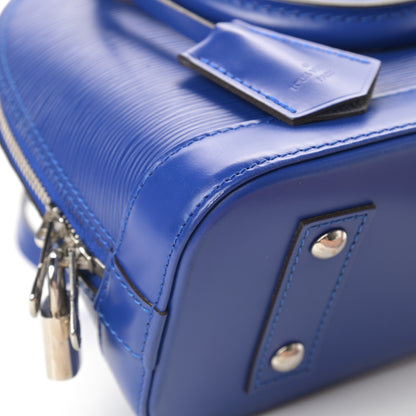 Louis Vuitton Epi Alma BB Blueberry 9 of 13