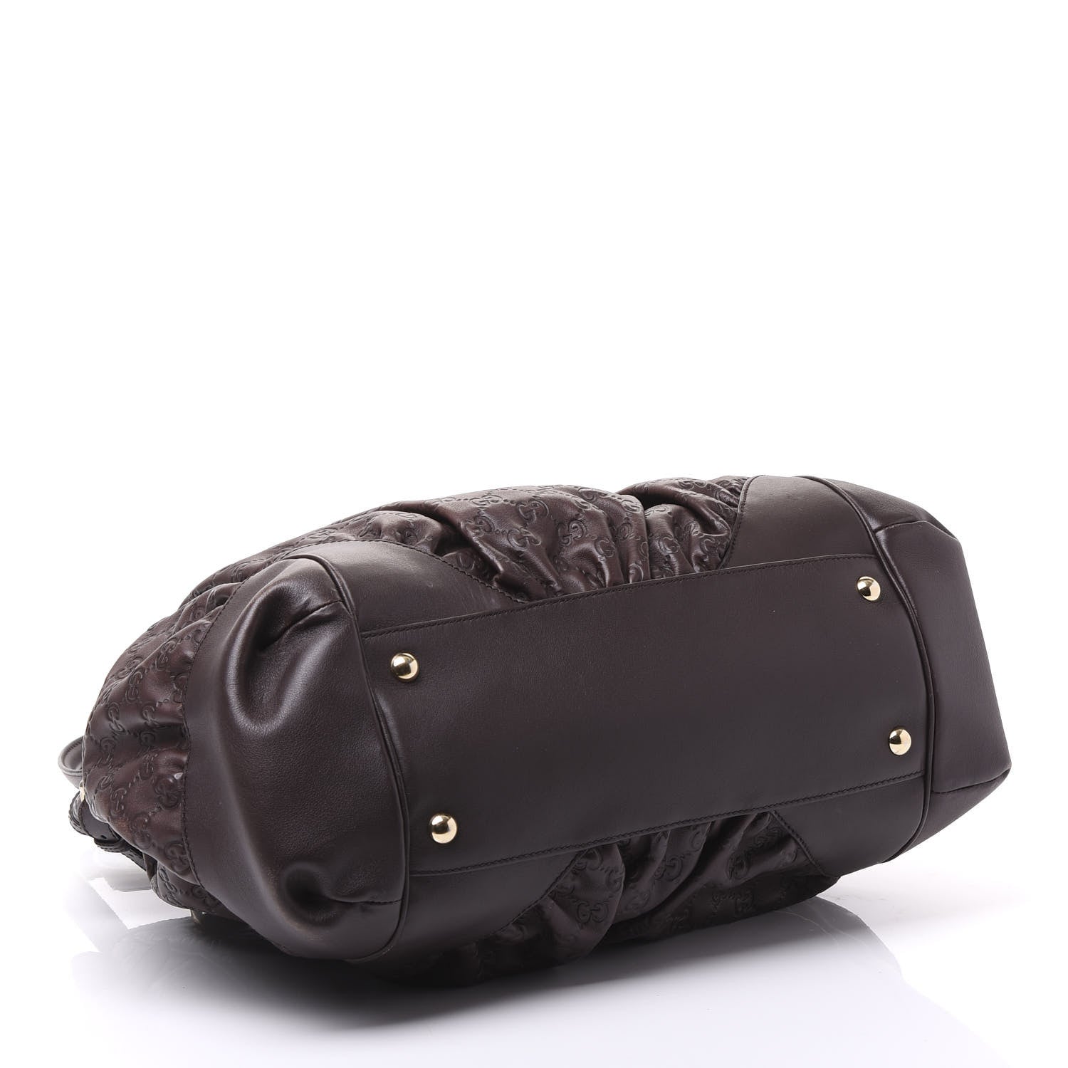 Gucci Guccissima Full Moon Tote Brown 3 of 12