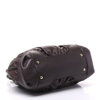 Gucci Guccissima Full Moon Tote Brown 3 of 12