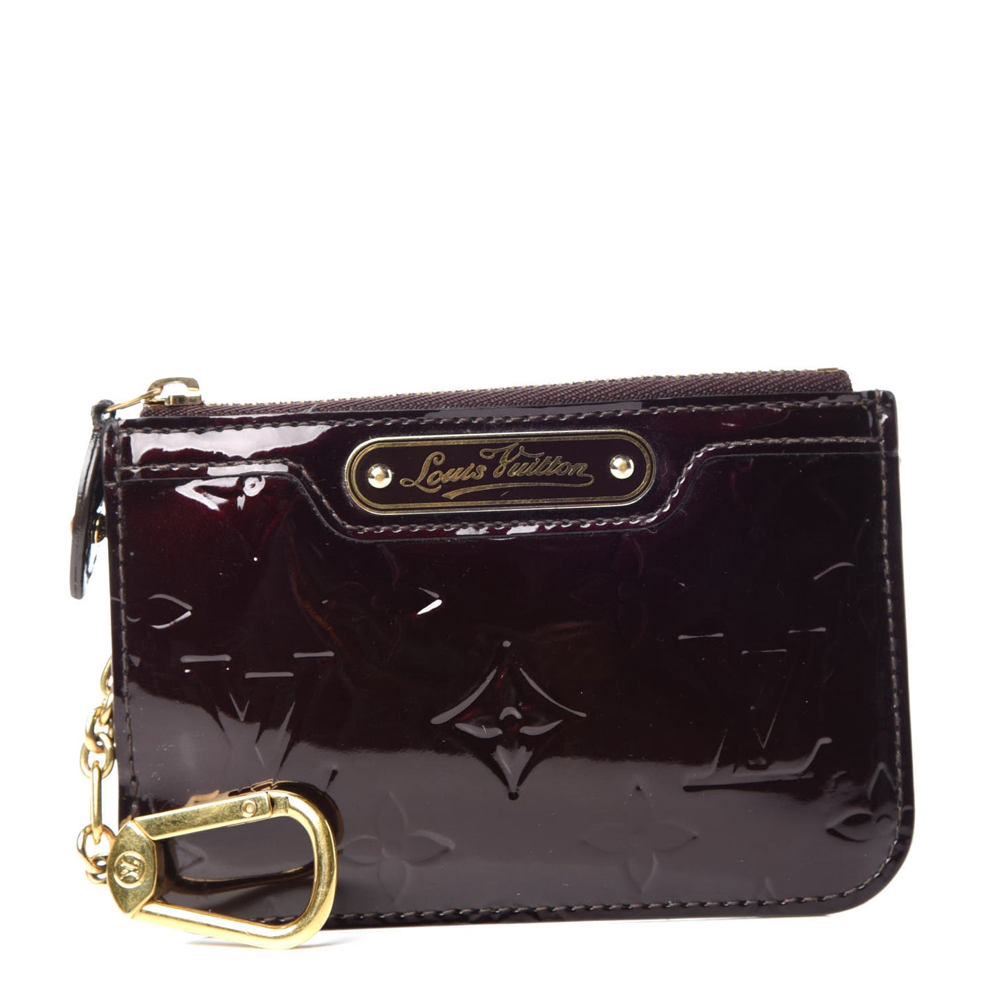 Vernis Key Pouch Amarante