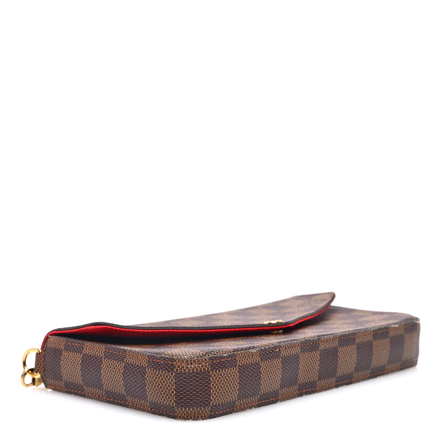 Damier Ebene Pochette Felicie Chain Wallet