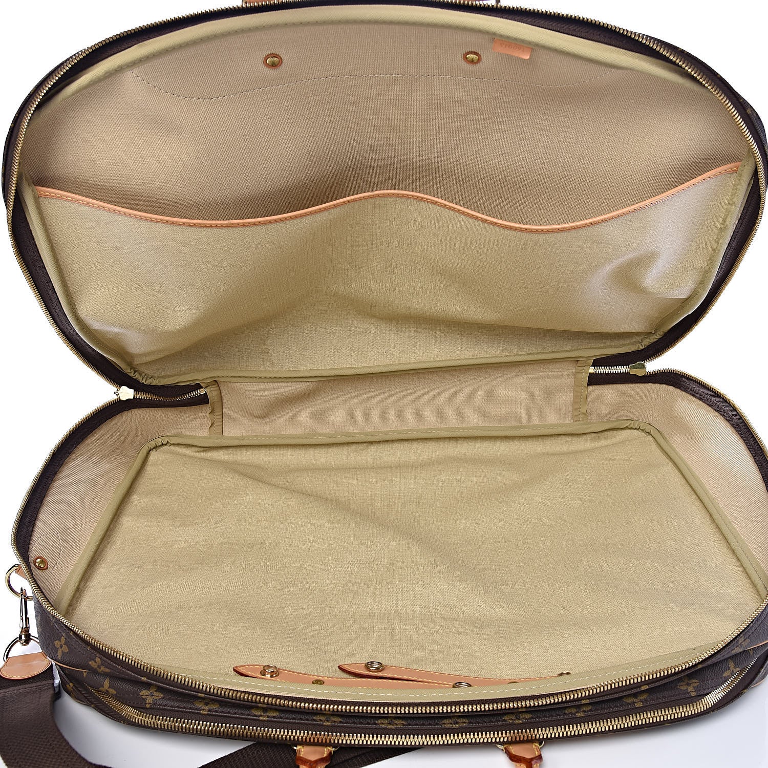 Louis Vuitton Monogram Alize 2 Compartment Luggage Travel Bag 5 of 11