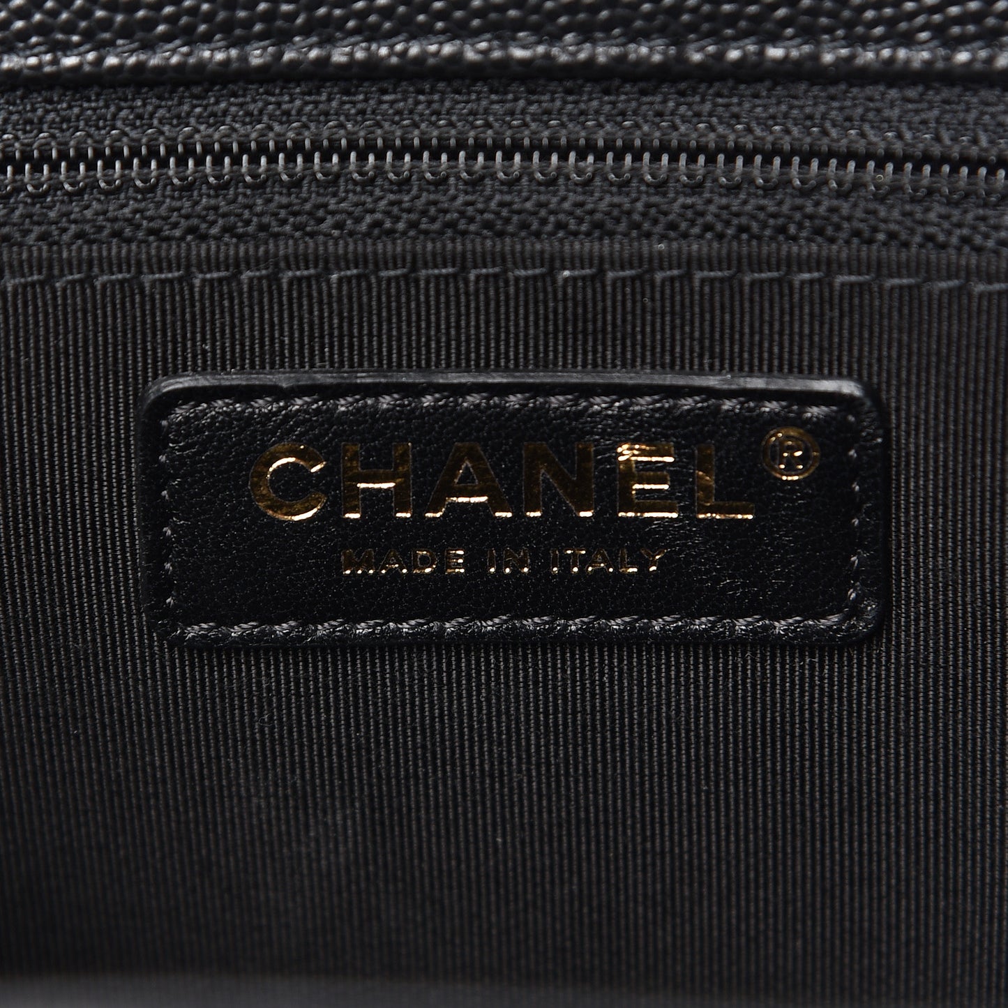 Caviar Quilted Backpack Bag Black
