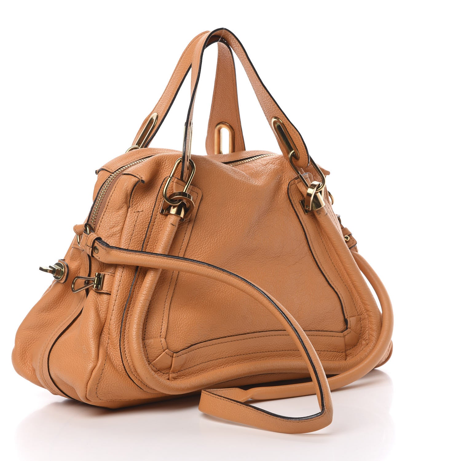 Chloe Calfskin Medium Paraty Curcuma 4 of 17