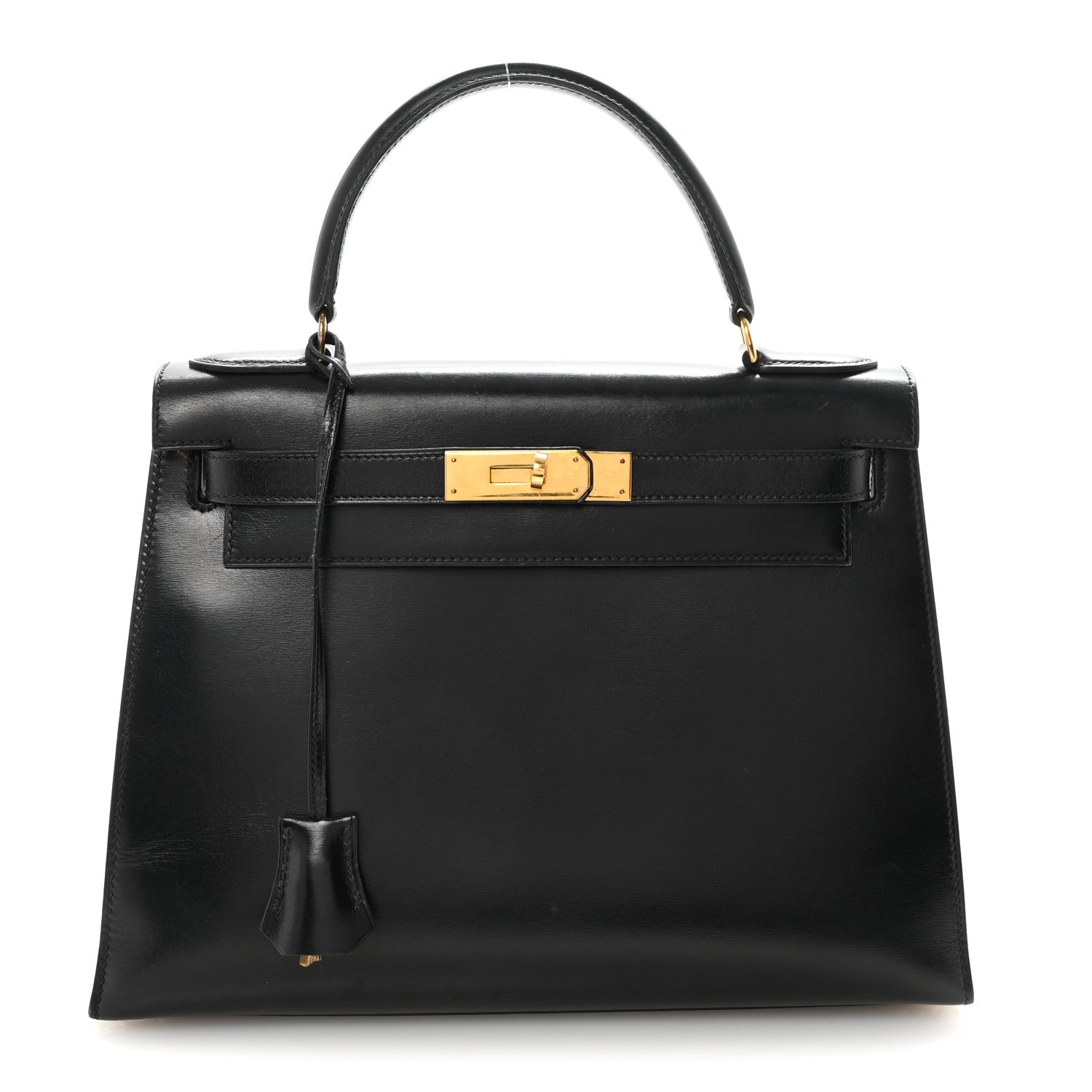 Hermes Box Kelly Sellier 28 Black 1 of 11
