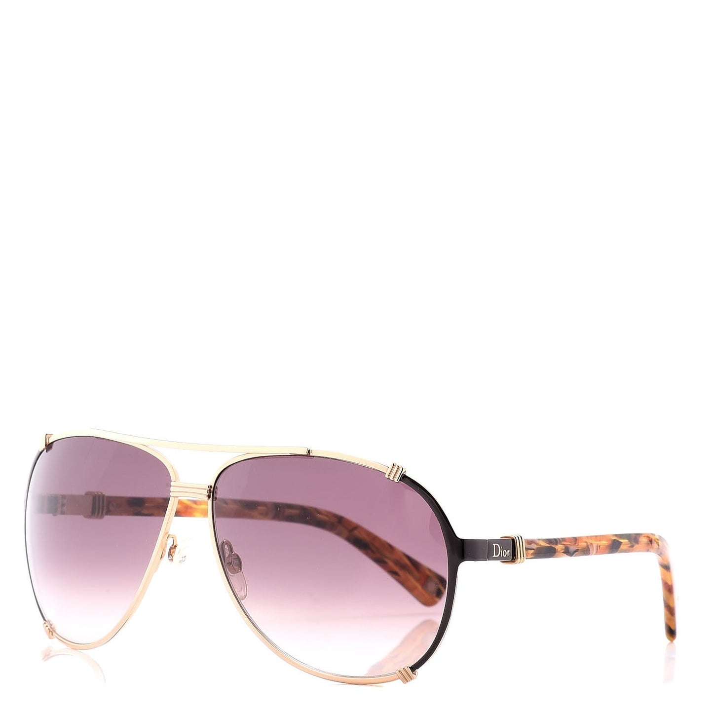 Chicago 2 Aviator Sunglasses Gold Grey