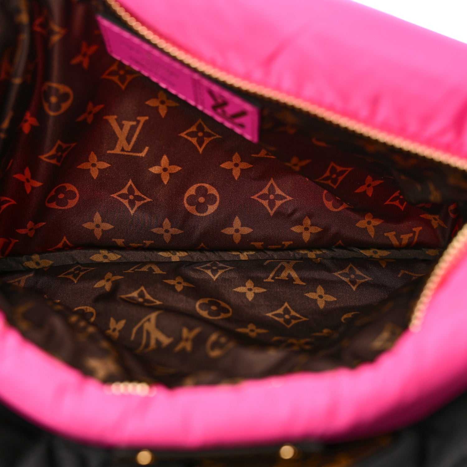 Louis Vuitton Econyl Monogram Pillow Maxi Multi Pochette Accessories Black Fuchsia 5 of 11