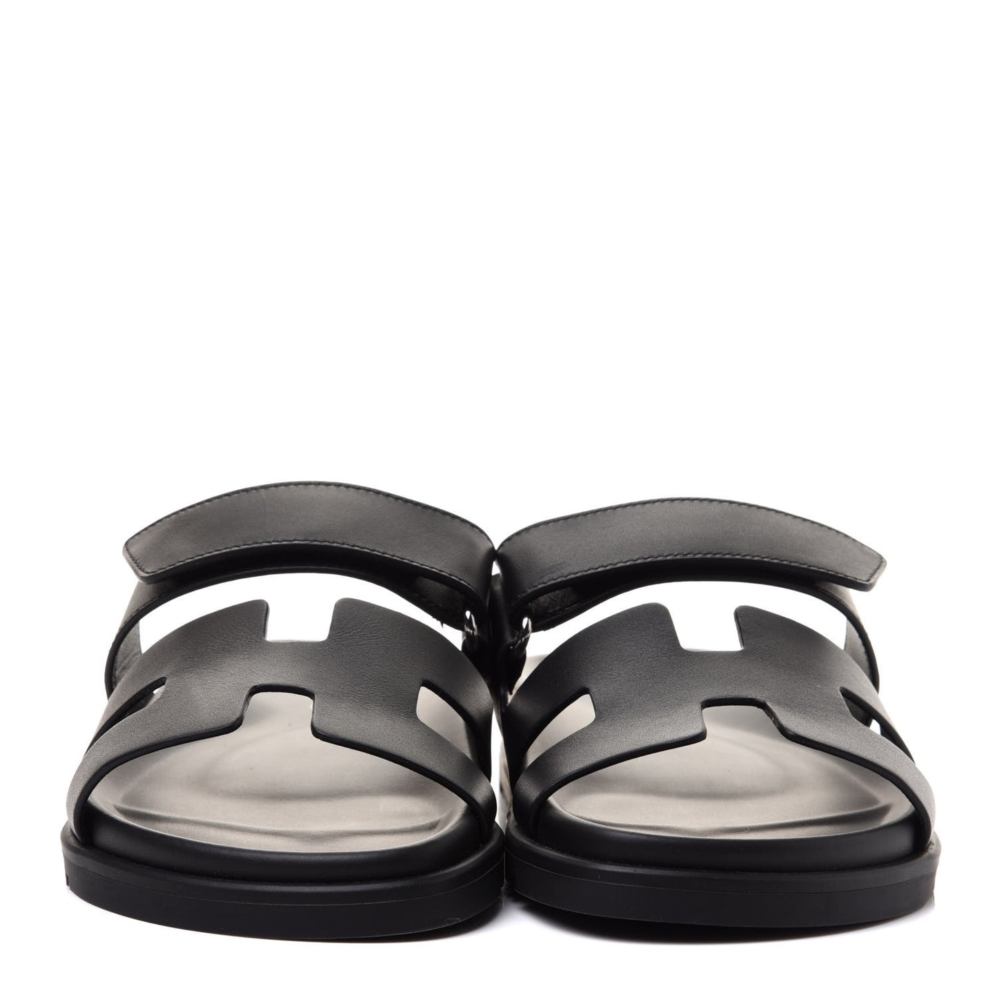 Calfskin Womens Chypre Sandals 35 Black