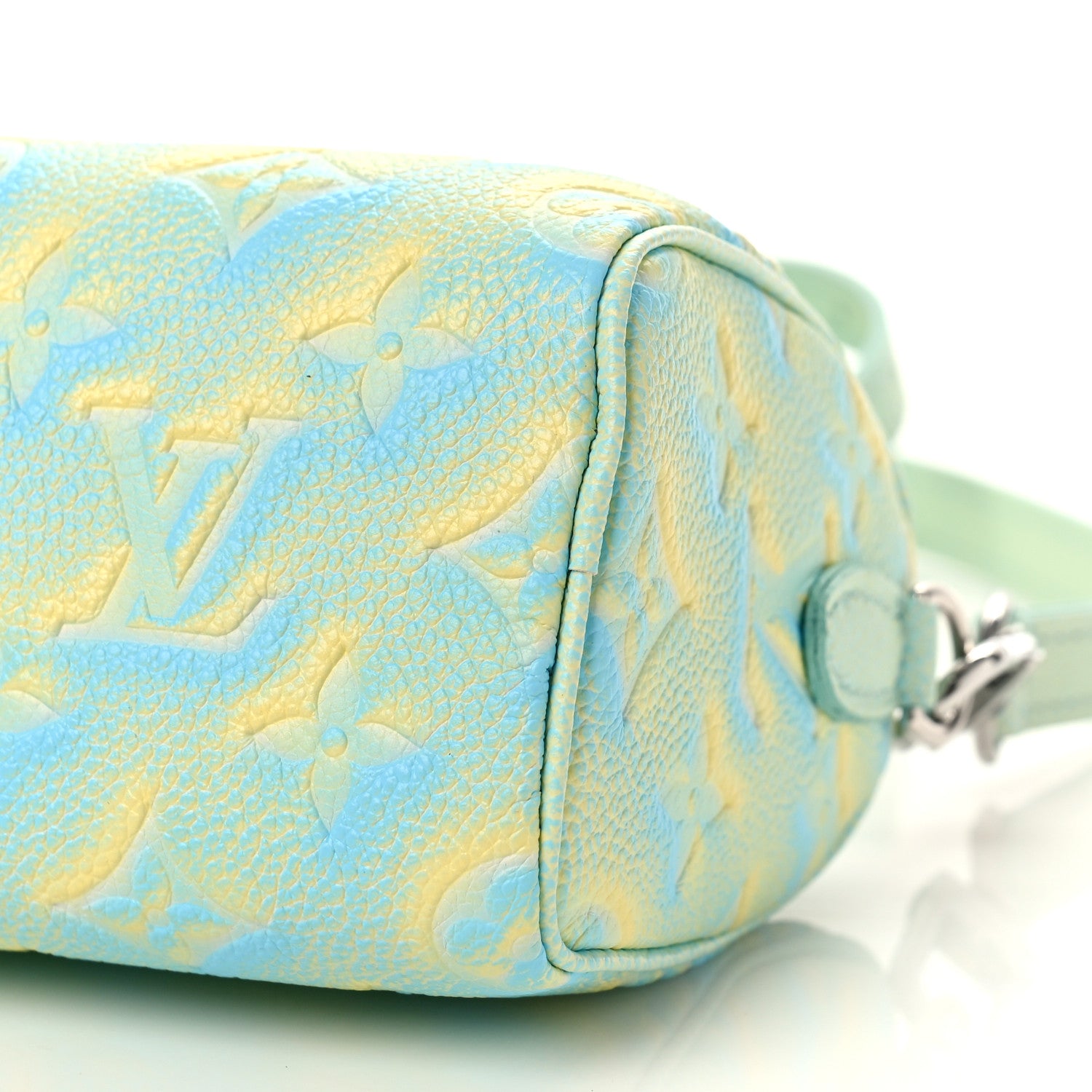 Louis Vuitton Empreinte Summer Stardust Nano Speedy Water Green 7 of 7