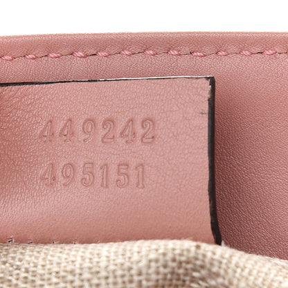Gucci Microguccissima Bree Zippered Tote Soft Pink 7 of 10