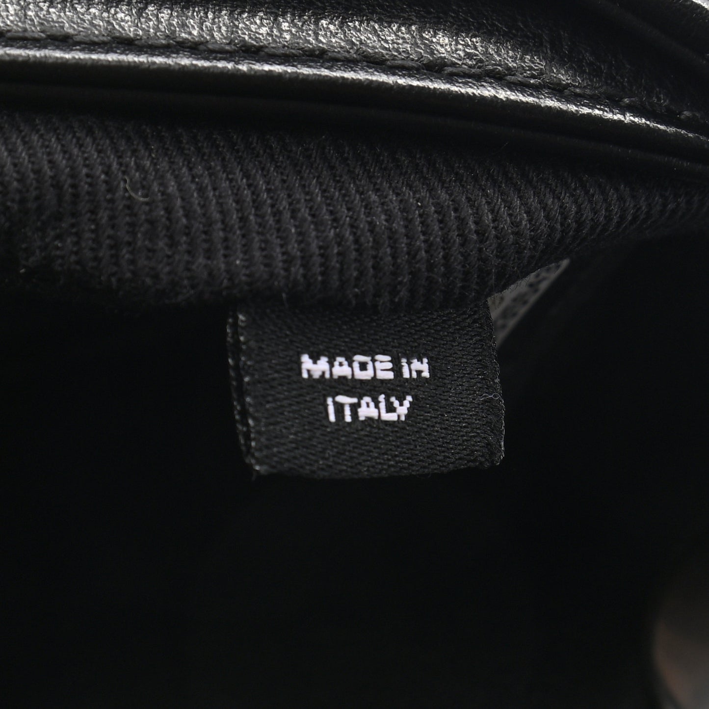 Calfskin Quilted CC Uniform Flap Belt Bag Black