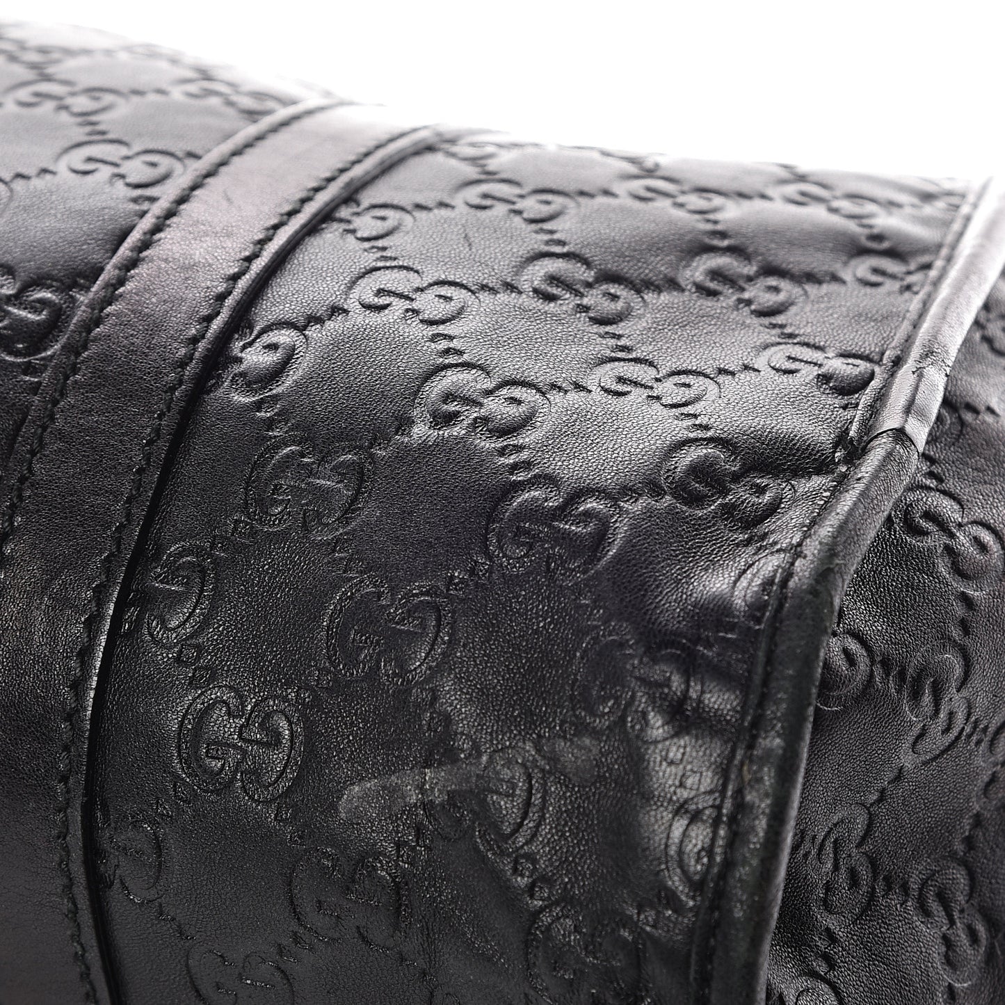 Guccissima Large Joy Shoulder Bag Black