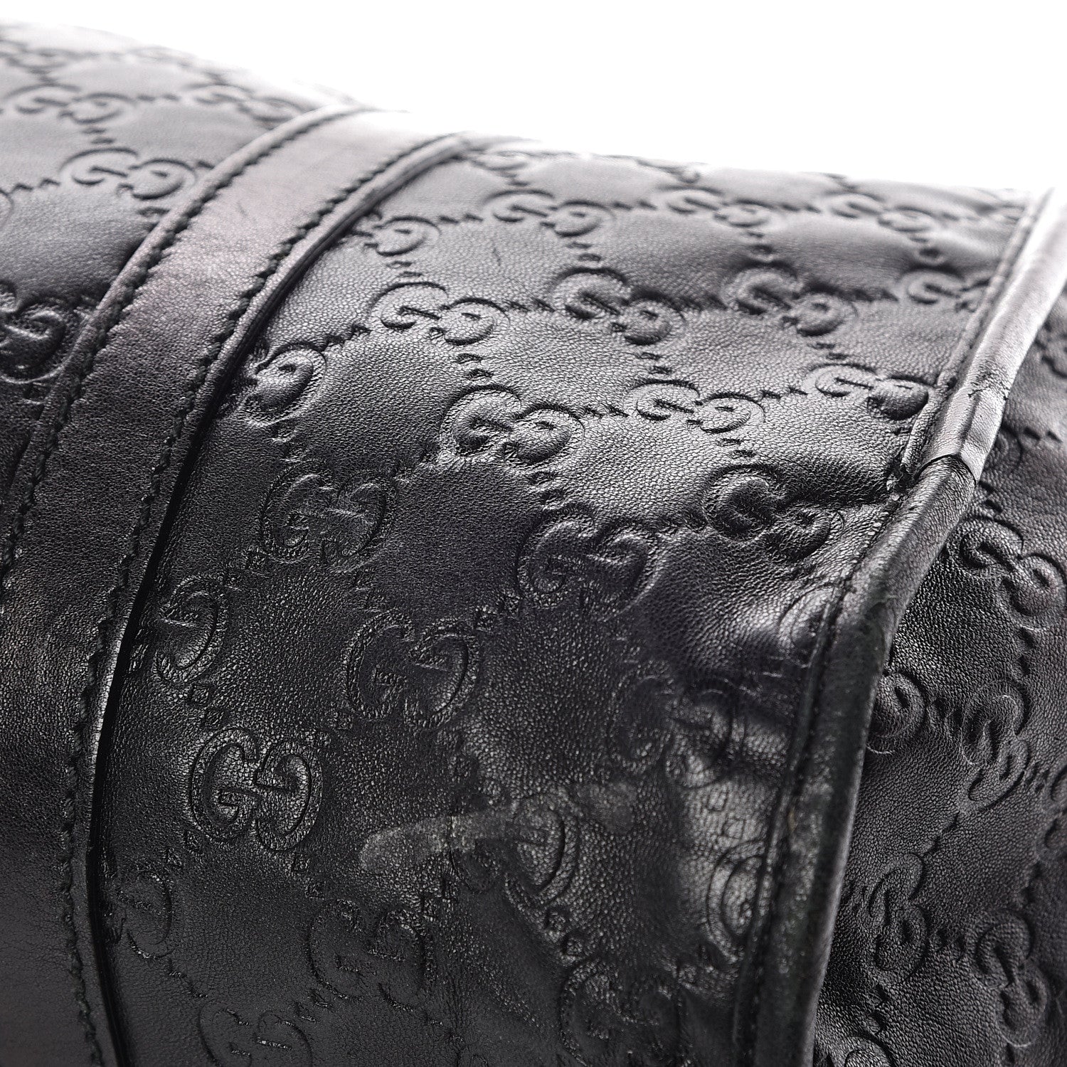 Gucci Guccissima Large Joy Shoulder Bag Black 14 of 20