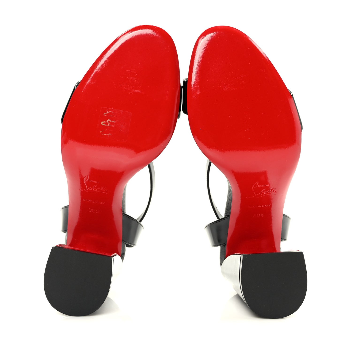 Patent Miss Sabina 85 Sandals 38.5 Black