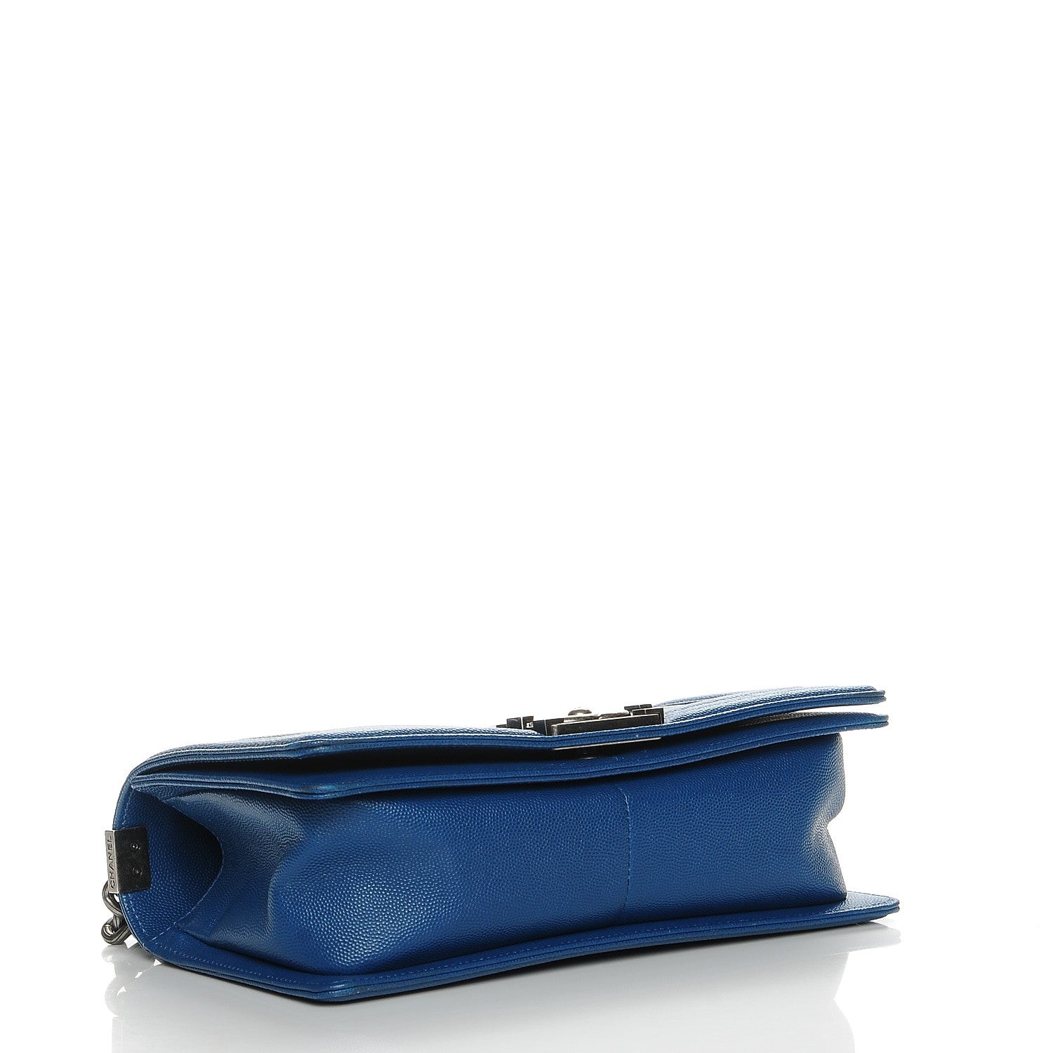 Chanel Caviar Quilted Medium Boy Flap Dark Blue 4 of 7