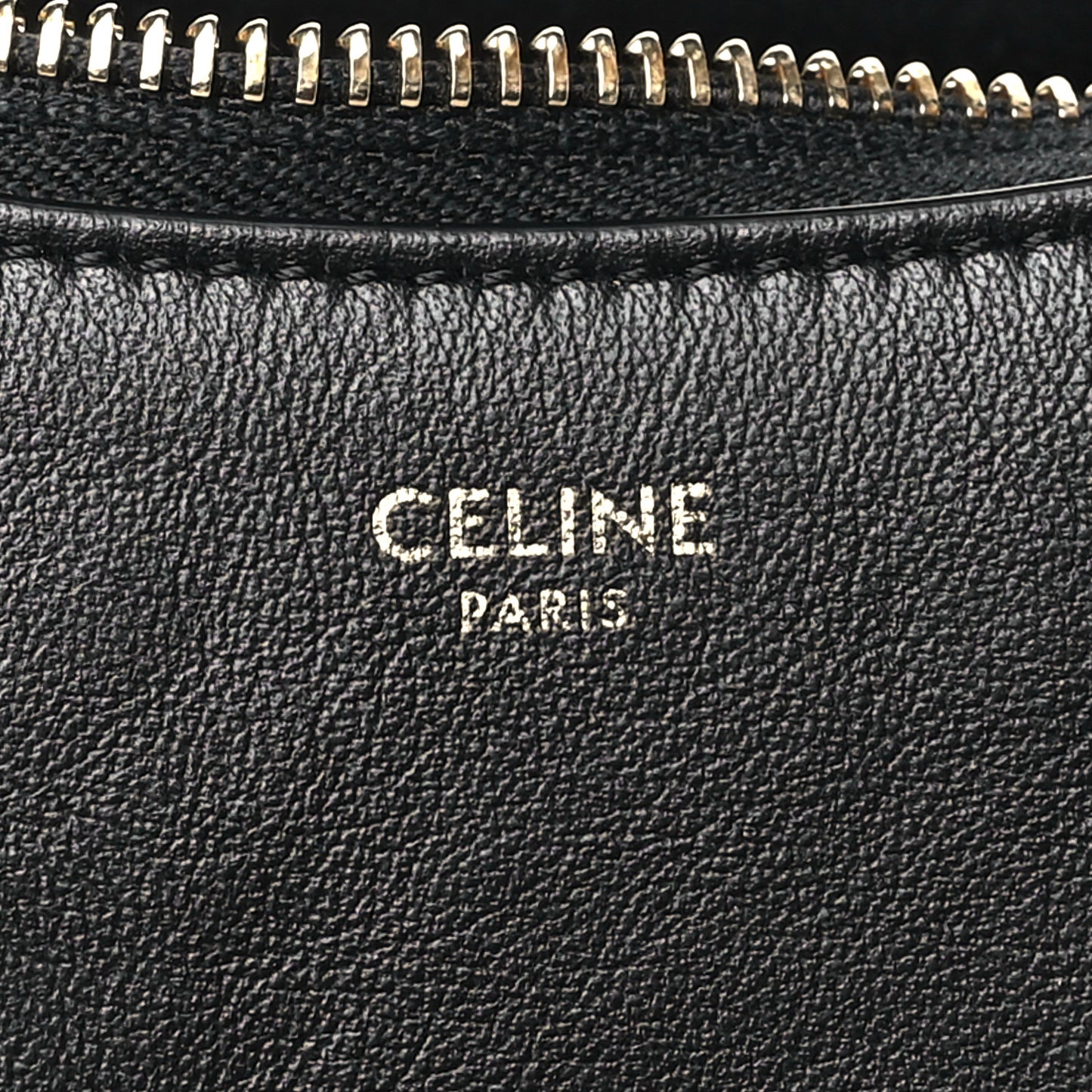 Smooth Calfskin Medium Strap Ava Shoulder Bag Black