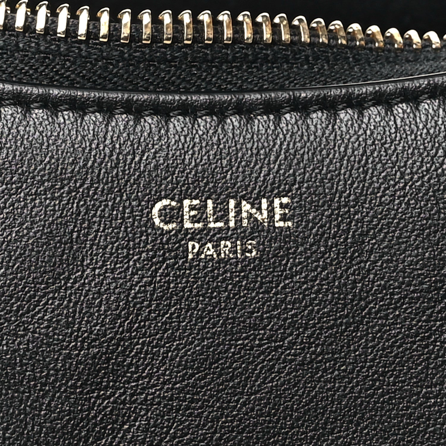 Celine Smooth Calfskin Medium Strap Ava Shoulder Bag Black 6 of 10