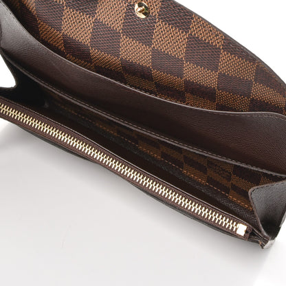 Louis Vuitton Damier Ebene Emilie Wallet 5 of 8