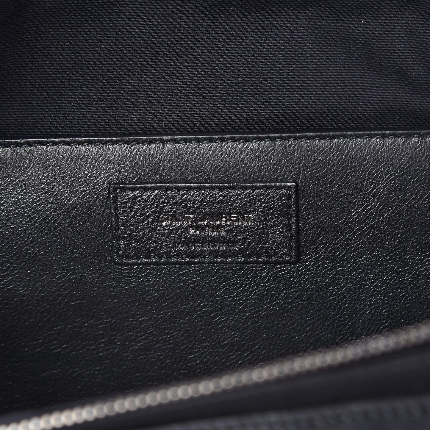 Lambskin Subway Belt Bag Black