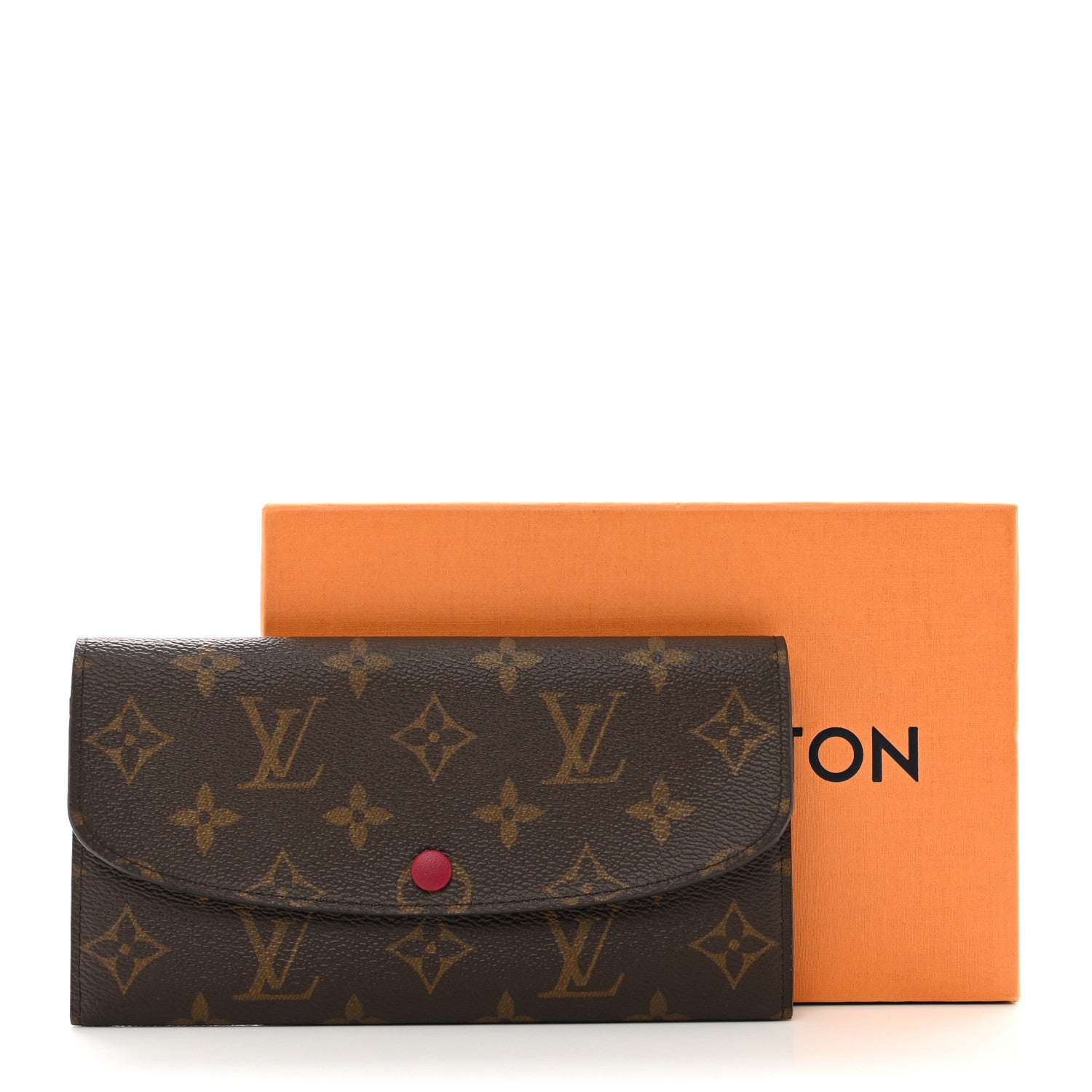 Louis Vuitton Monogram Emilie Wallet Fuchsia 7 of 7