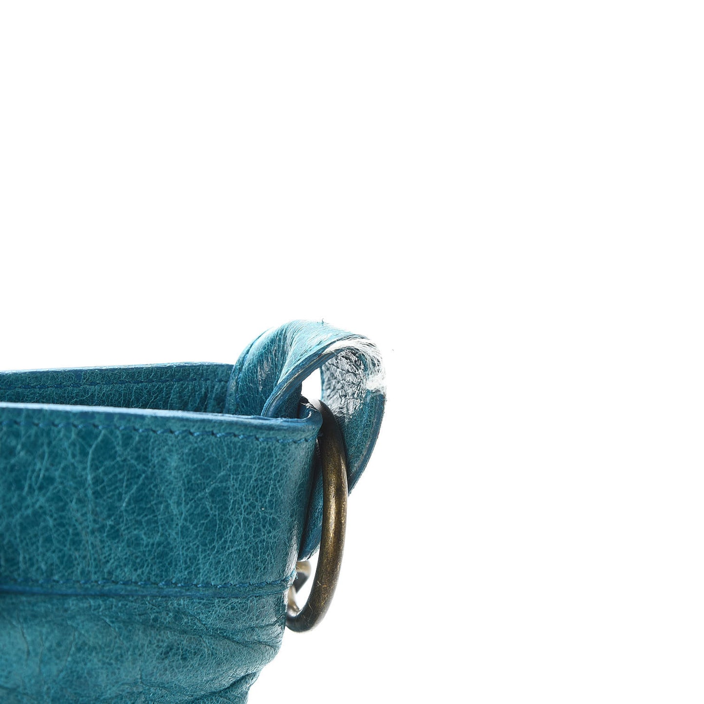 Chevre Classic Hardware First Turquoise