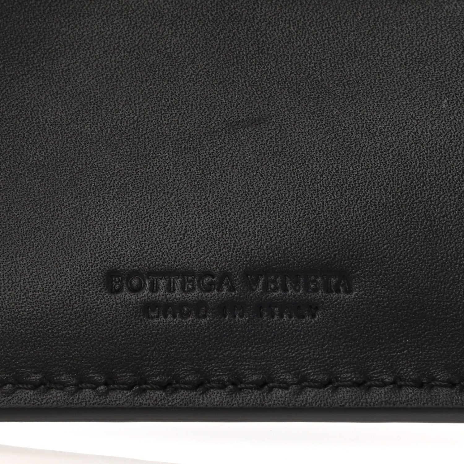 Bottega Veneta Nappa Intrecciato Bi-Fold Wallet Black 6 of 8