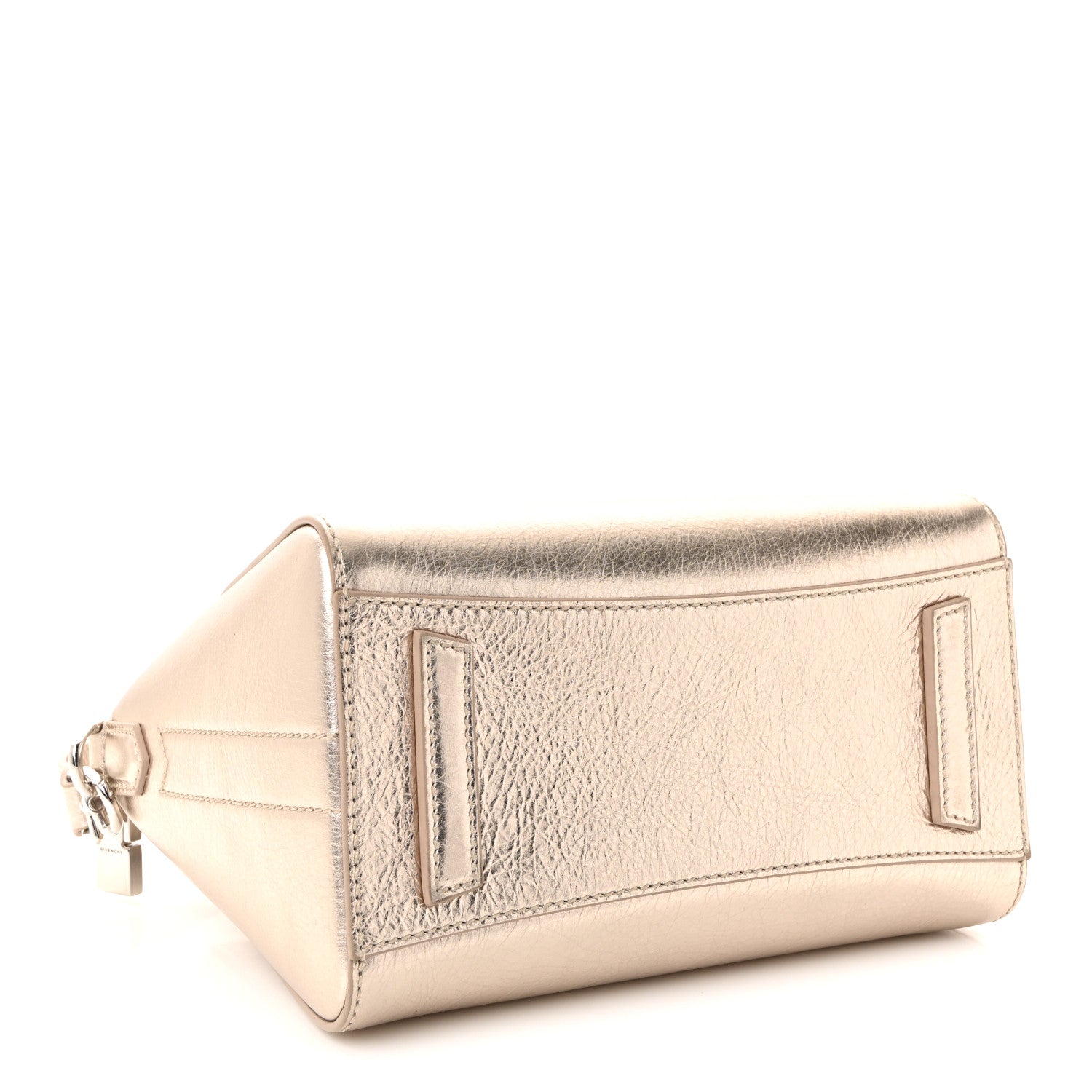 Givenchy Laminated Lambskin Mini Antigona Gold 4 of 9