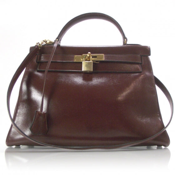 Hermes Box Kelly 28 Rouge H 1 of 10