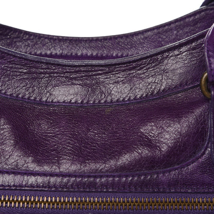 Balenciaga Chevre Classic Hardware City Eggplant 11 of 13