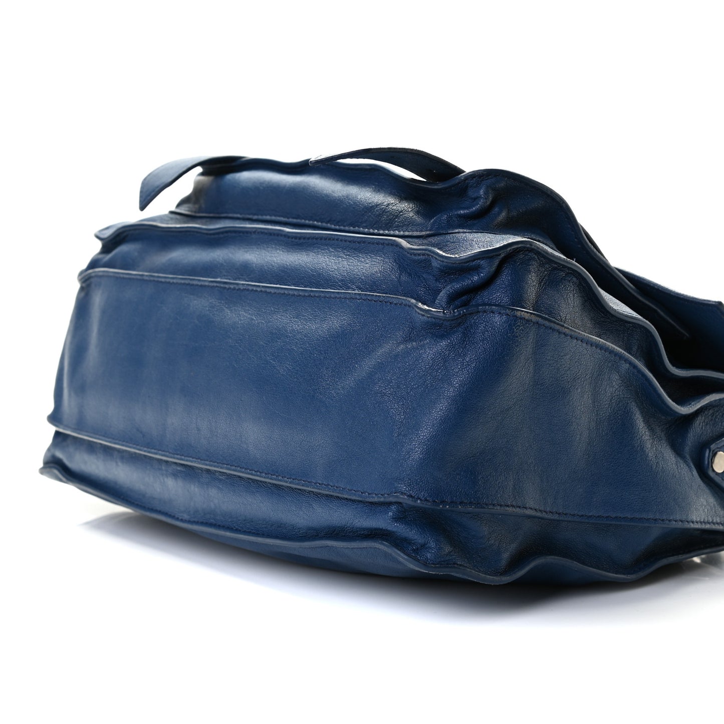 Lambskin Medium PS1 Satchel Navy