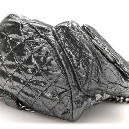 Chanel Iridescent Calfskin Mini Backpack Is Back Silver 10 of 10