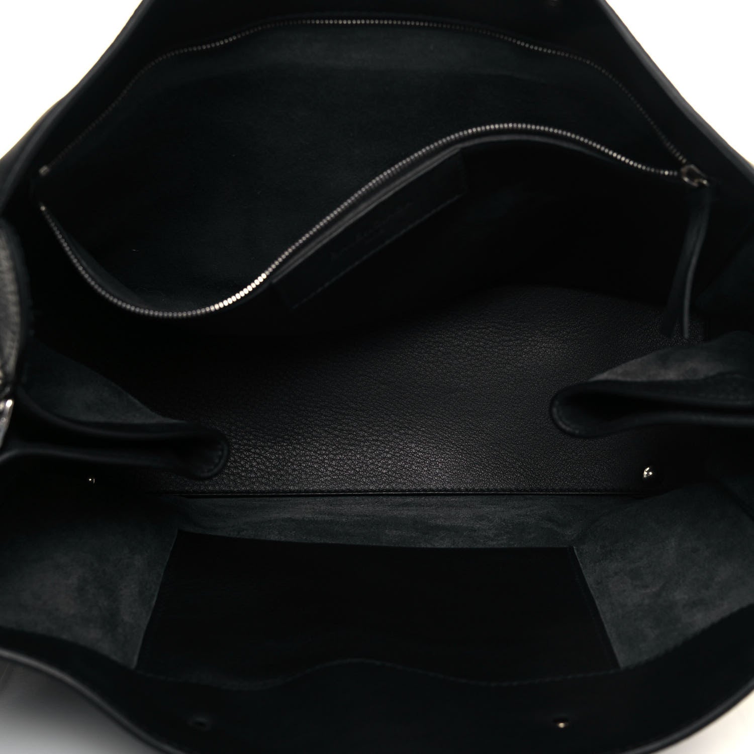 Balenciaga Veau Papier B4 Zip Around Tote Black 7 of 9
