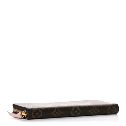 Louis Vuitton Monogram Clemence Wallet Rose Ballerine 4 of 17