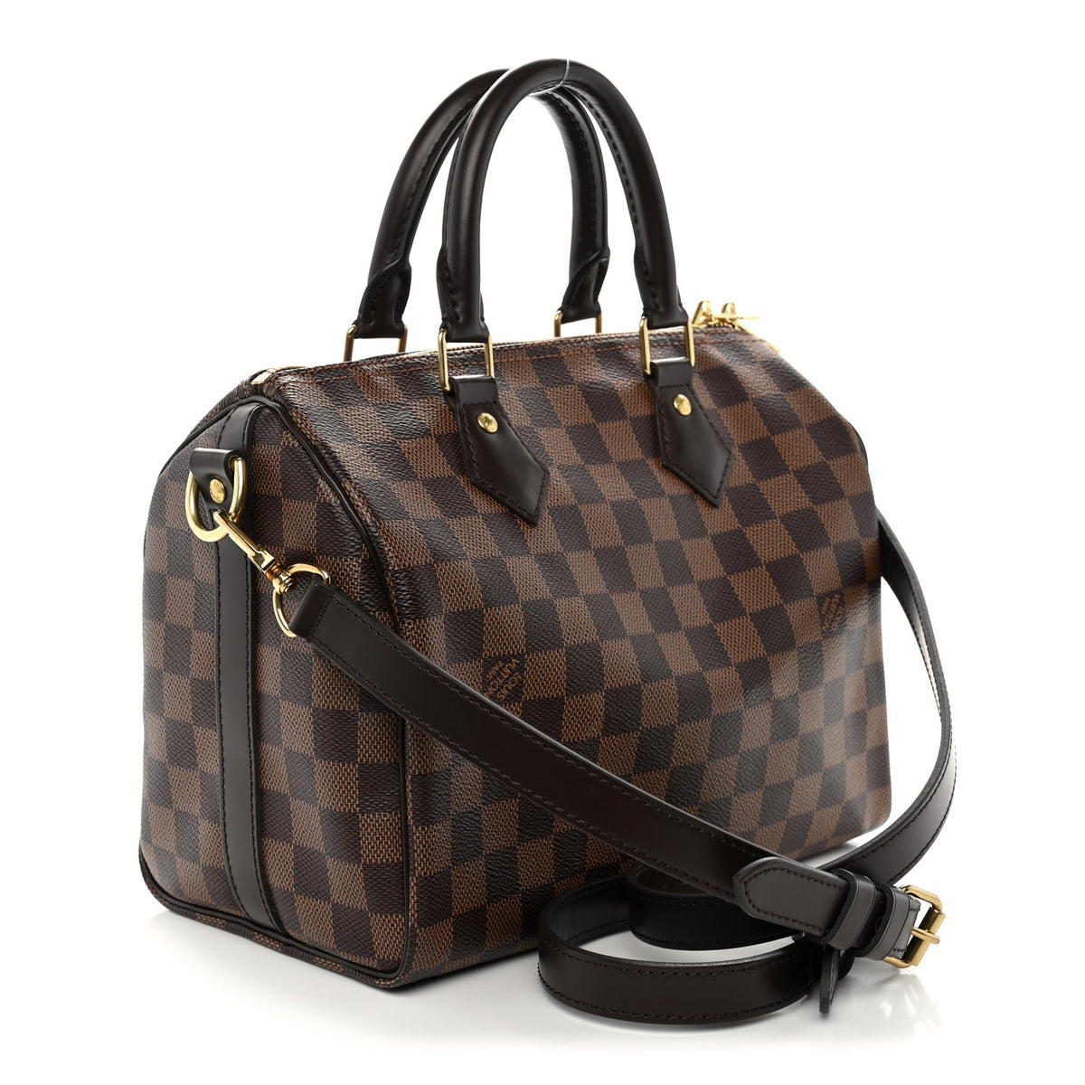Louis Vuitton Damier Ebene Speedy Bandouliere 25 3 of 9