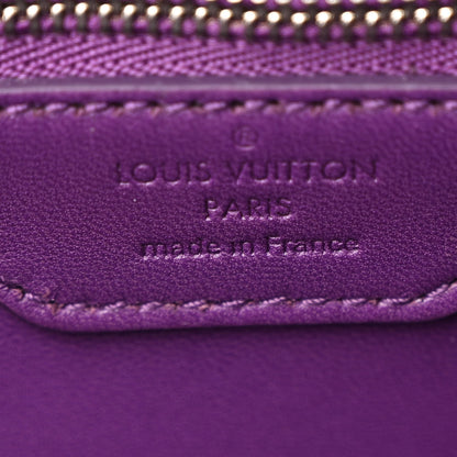 Louis Vuitton Veau Bougie Triangle PM Taupe Violet 7 of 11