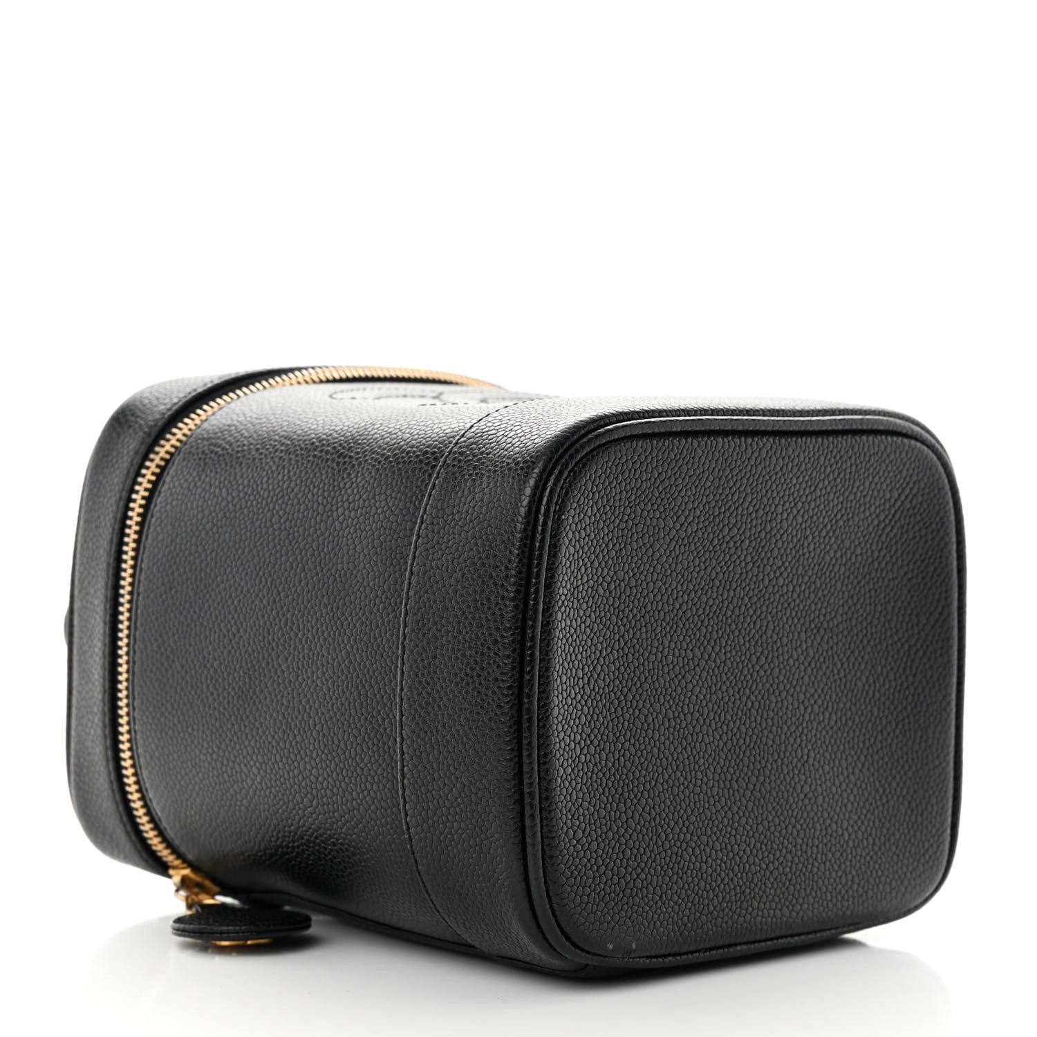 Chanel Caviar Vanity Cosmetic Case Black 4 of 11