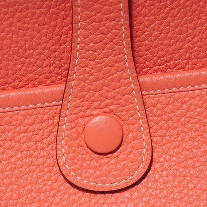 Hermes Taurillon Clemence Evelyne III GM Crevette 7 of 11