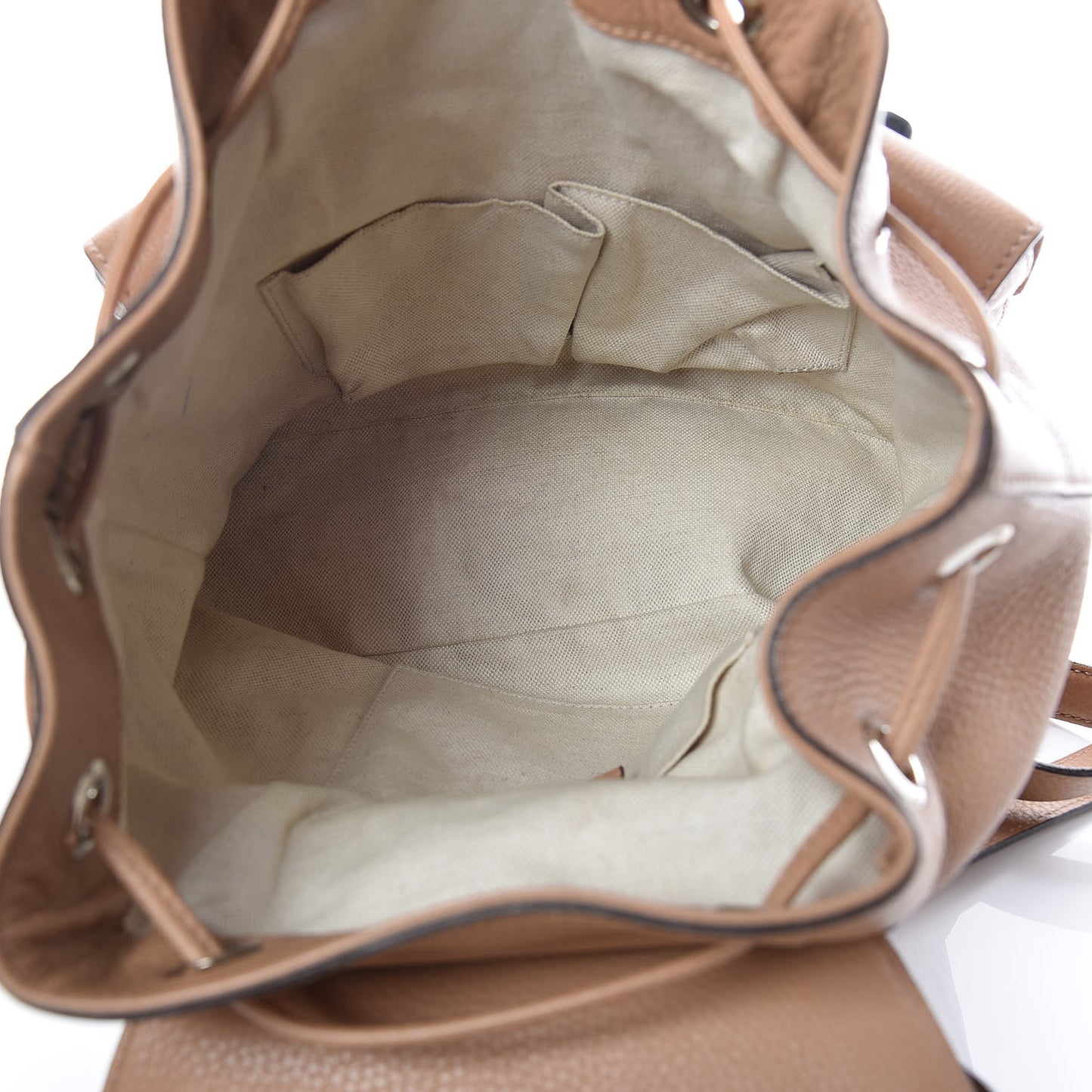 Cellarius Calfskin Medium Bamboo Backpack Camelia