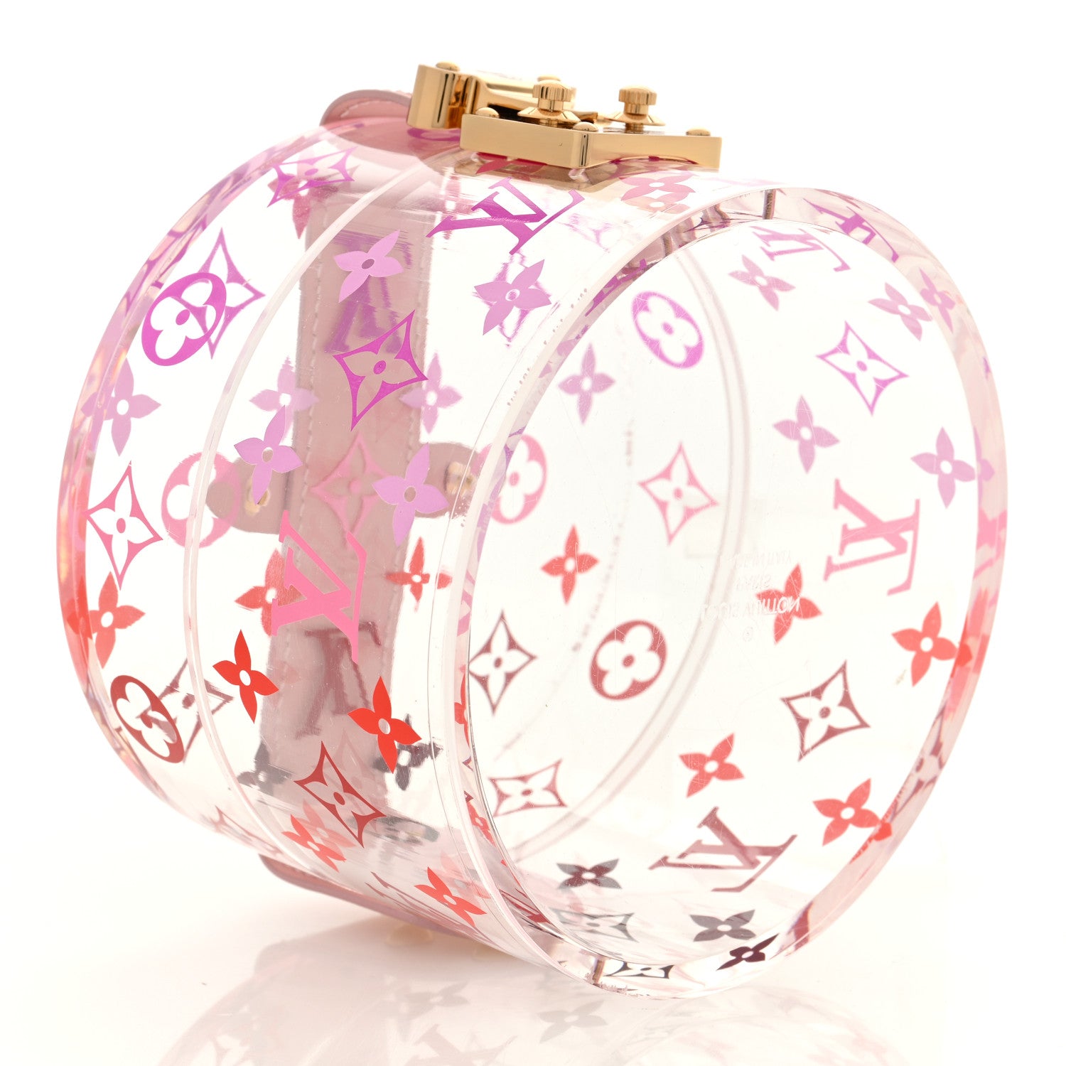 Louis Vuitton Transparent Plexiglass Box Scott Rose Ballerine 4 of 6