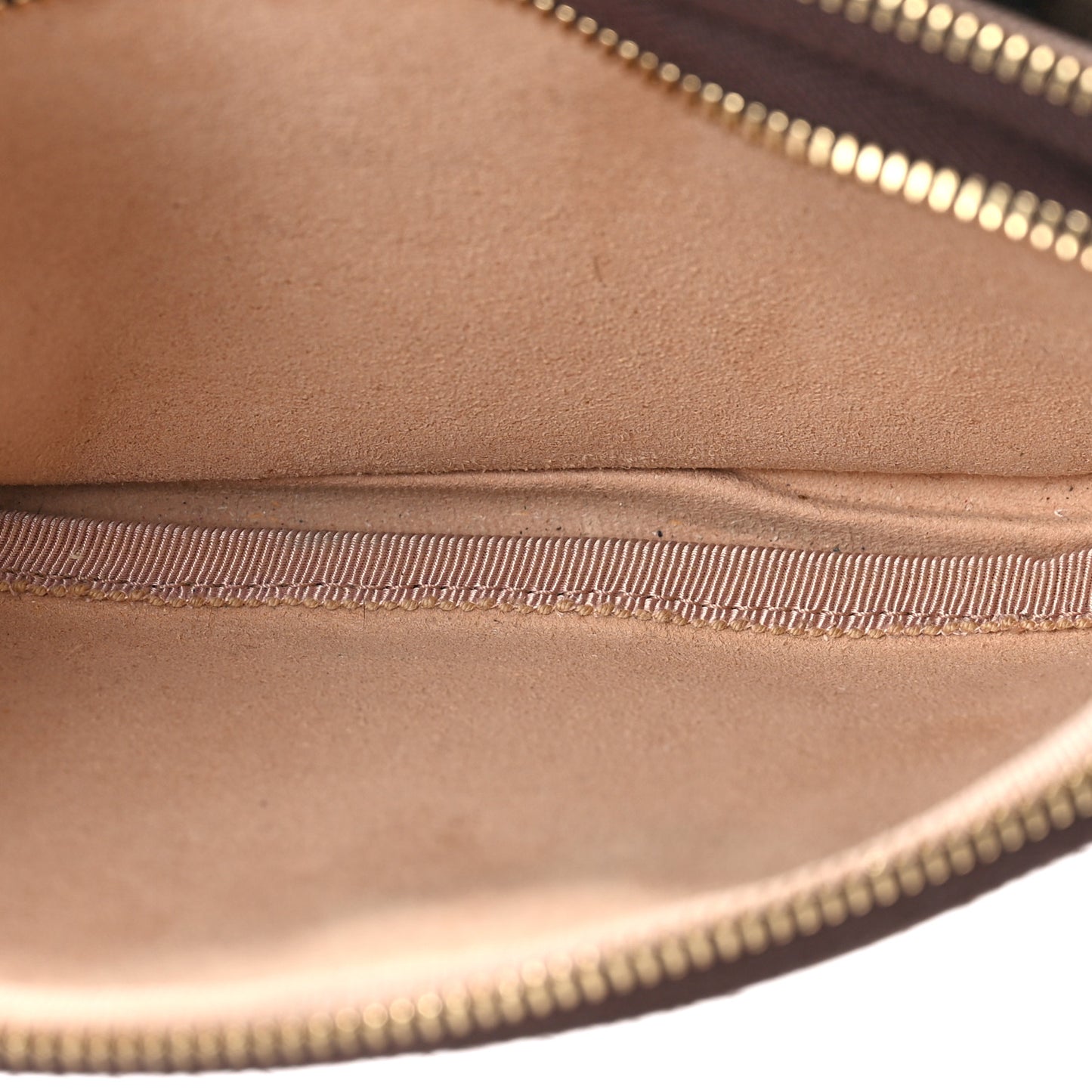 GG Supreme Monogram Web Ophidia Wristlet Beige New Acero