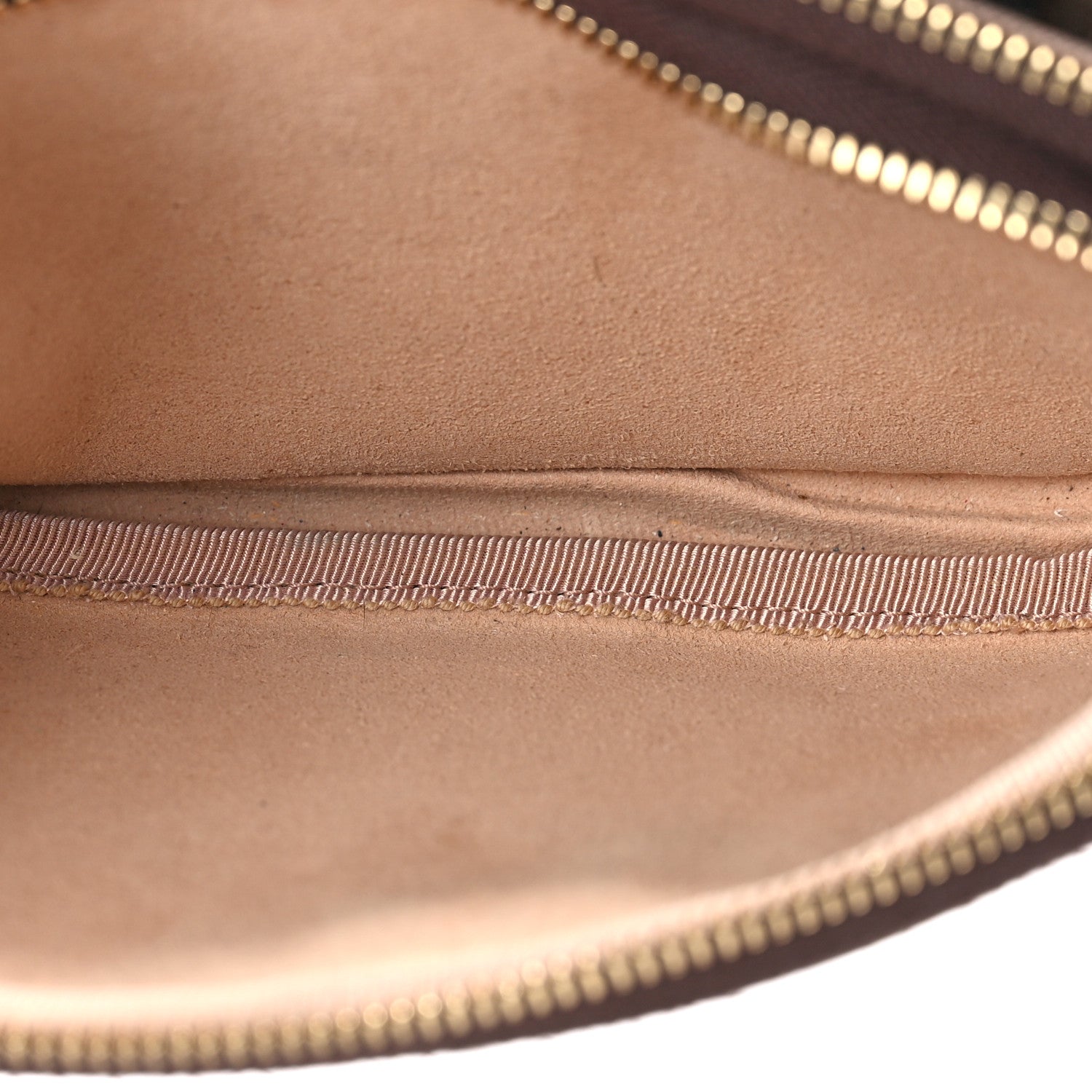 Gucci GG Supreme Monogram Web Ophidia Wristlet Beige New Acero 6 of 9