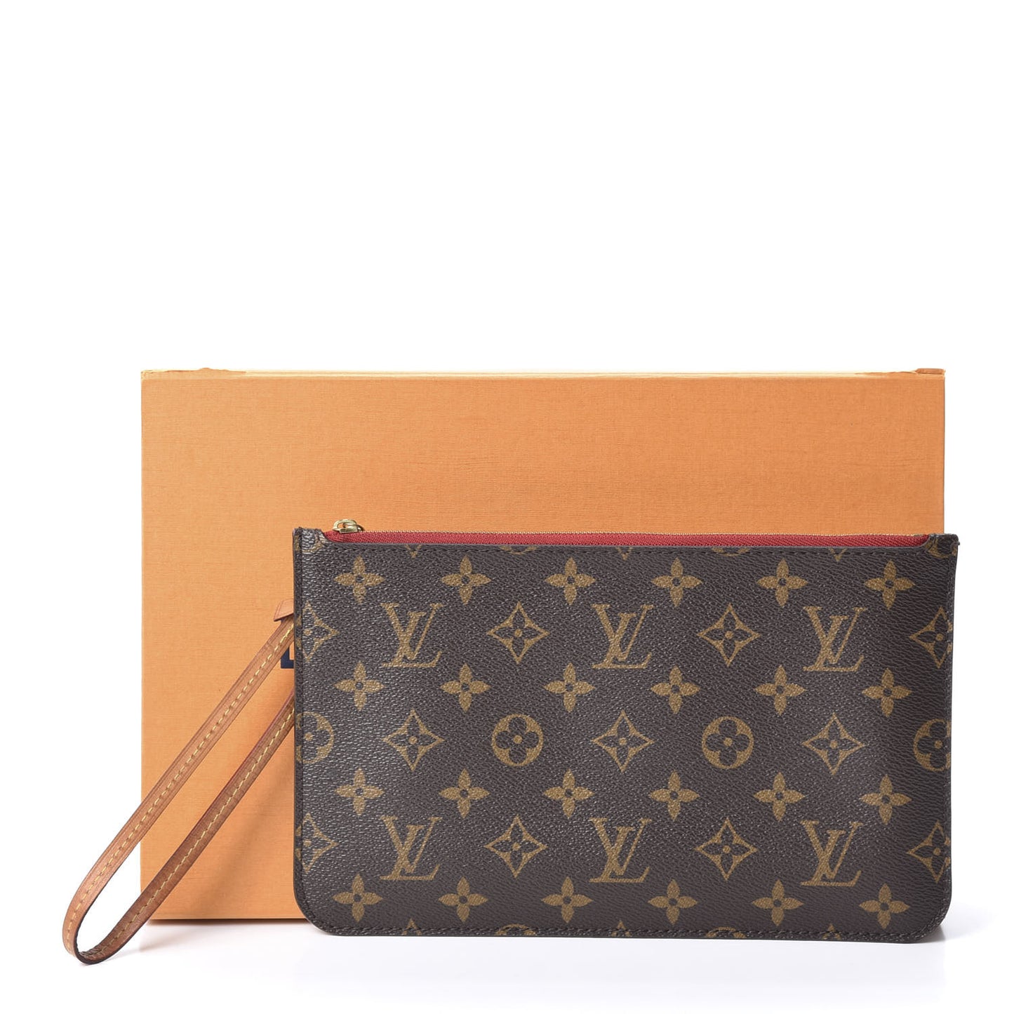 Monogram Neverfull MM GM Pochette Cherry