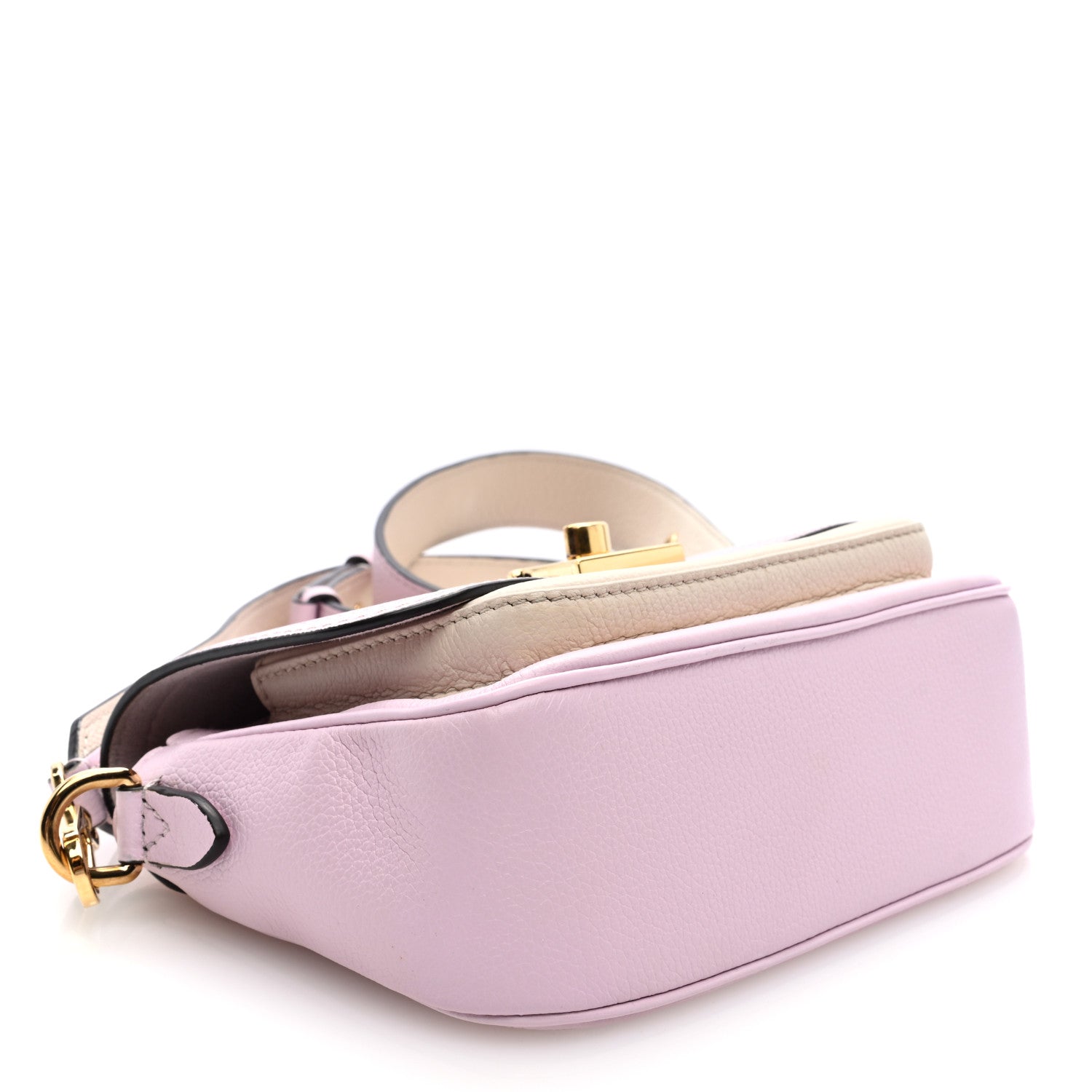 Louis Vuitton Grained Calfskin Lockme Tender Rose Water 4 of 9