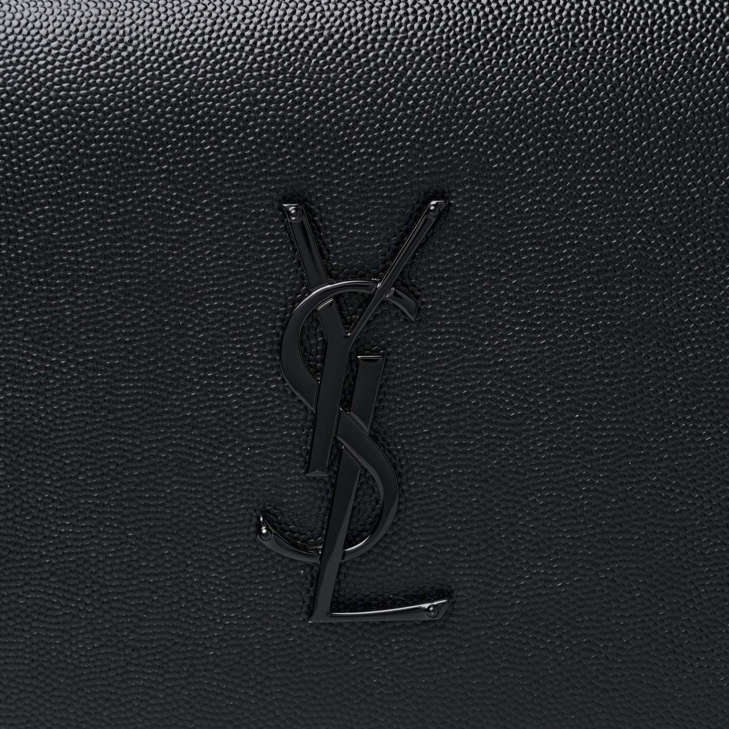 Grain De Poudre Classic Monogram Kate Clutch Black