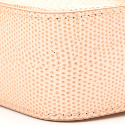 Chloe Calfskin Lizard Embossed Mini C Double Carry Biscotti Beige 8 of 8