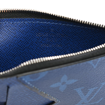 Louis Vuitton Monogram Taiga Coin Card Holder Cobalt 6 of 8