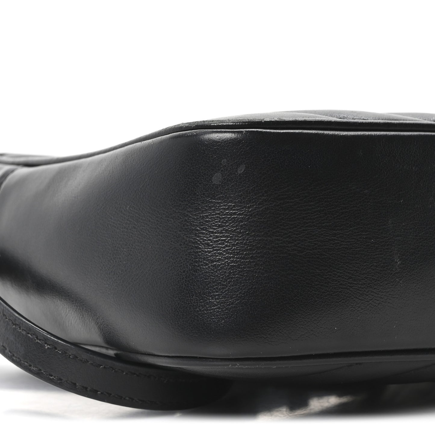 Calfskin Matelasse Monogram Lou Camera Bag Black