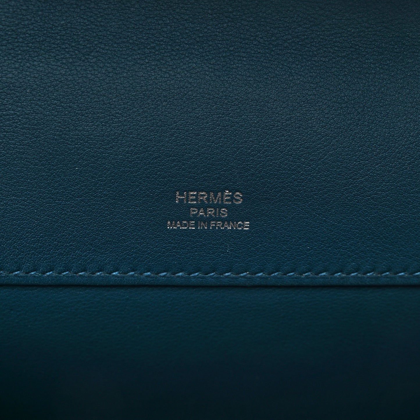 Swift Kelly Cut Clutch Pochette Bleu Tempete